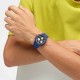 SWATCH NOTHING BASIC ABOUT BLUE Unisex Watch Blue Silicone Strap SUSN418