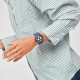 SWATCH NOTHING BASIC ABOUT BLUE Unisex Watch Blue Silicone Strap SUSN418