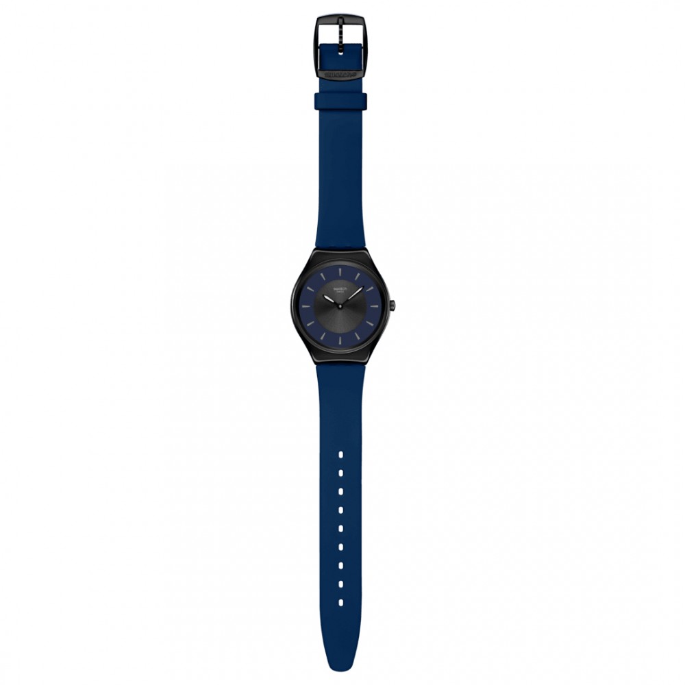 SWATCH DUET AT DUSK Ρολόι Γυναικείο Μπλε λουράκι σιλικόνης SYXB108