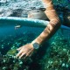 SWATCH COCO HO BLU Ρολόι Γυναικείο Λευκό Δερμάτινο λουράκι SYXG127