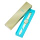 SWATCH COCO HO BLU Ρολόι Γυναικείο Λευκό Δερμάτινο λουράκι SYXG127
