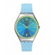 SWATCH MIDDAY SKY Ρολόι Γυναικείο Μπλε Καουτσούκ λουράκι SYXS156
