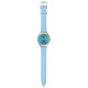 SWATCH MIDDAY SKY Ρολόι Γυναικείο Μπλε Καουτσούκ λουράκι SYXS156