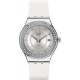  SWATCH SISTEM SNOW Automatic Ρολόι Λευκό Λουράκι Σιλικόνης YIS406