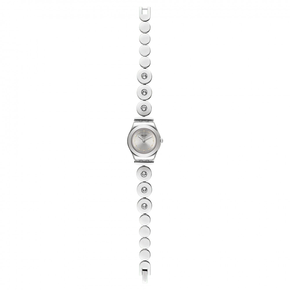 SWATCH INSPIRANCE Ρολόι Γυναικείο Ασημί Ανοξείδωτο Ατσάλι YSS317G