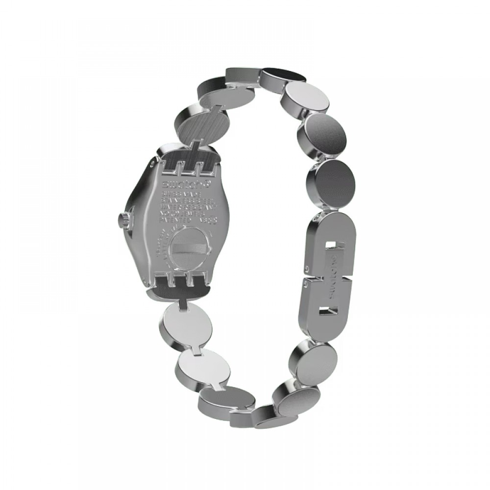 SWATCH INSPIRANCE Ρολόι Γυναικείο Ασημί Ανοξείδωτο Ατσάλι YSS317G