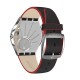 SWATCH SKINMETAL Μαύρο δερμάτινο λουρί SS07S104