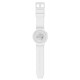 SWATCH BIG BOLD ΝΕΧΤ C-WHITE Ρολόι Λευκό Πλαστικό Λουράκι βιολογικής προέλευσης SB03W100