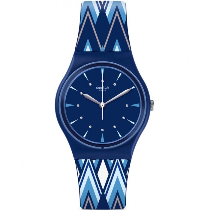 SWATCH PIKABLOO Πολύχρωμο λουράκι σιλικόνης GN250 SWATCH PIKABLOO Πολύχρωμο λουράκι σιλικόνης GN250