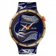 SWATCH BLUE AND GOLDEN LITHE DANCER Ρολόι Λουράκι Σιλικόνης SB05Z700