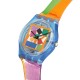 SWATCH MATISSE'S SNAIL SWATCH X TATE GALLERY Πολύχρωμο Λουράκι Σιλικόνης SO28Z127