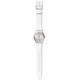 SWATCH MADAME BLANCHETTE Watch White Leather Strap YLS213