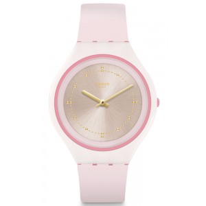 SWATCH SKINBLUSH Pink silicone strap SVUP101