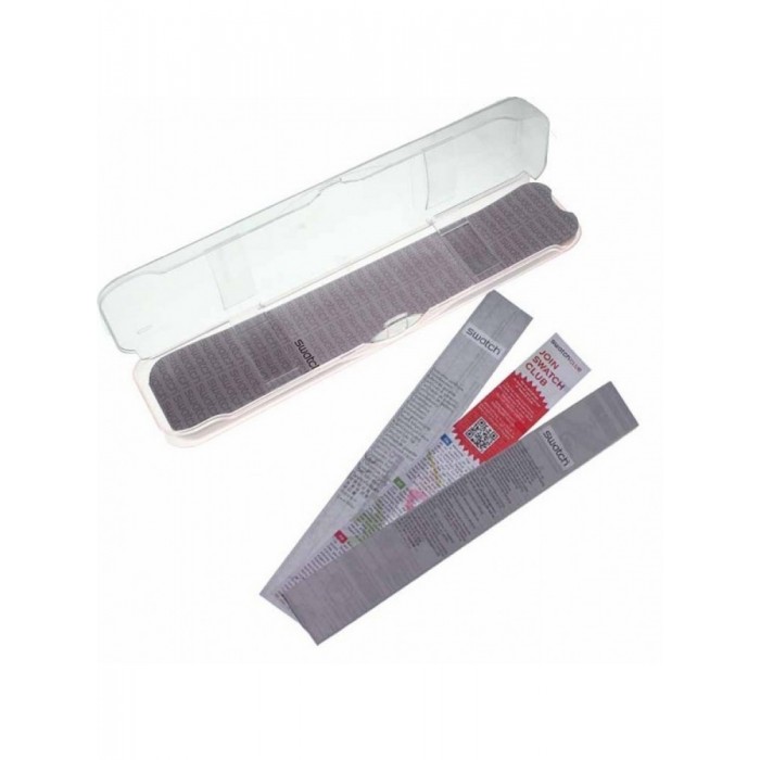 SWATCH SKINSNOW Λευκό λουράκι σιλικόνης SVUW101