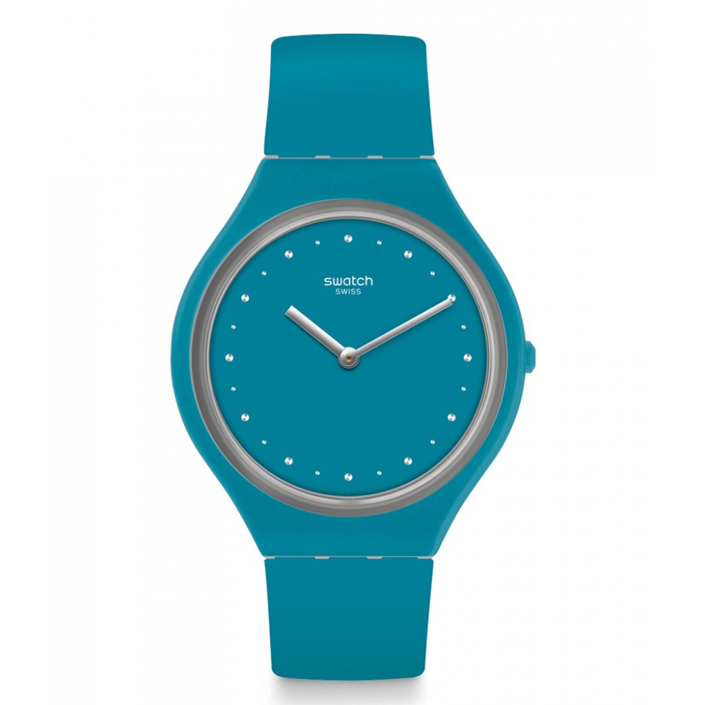 SWATCH SKINAUTIQUE Blue silicone strap SVOL100
