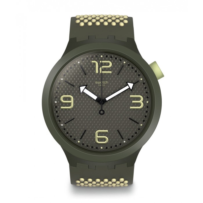 SWATCH BBBLANCO ΡΟΛΟΙ Πράσινο Λουράκι Σιλικόνης SO27M102