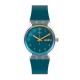 SWATCH BLUE AWAY Λουράκι Μπλε Σιλικόνης  17mm ASO28K700