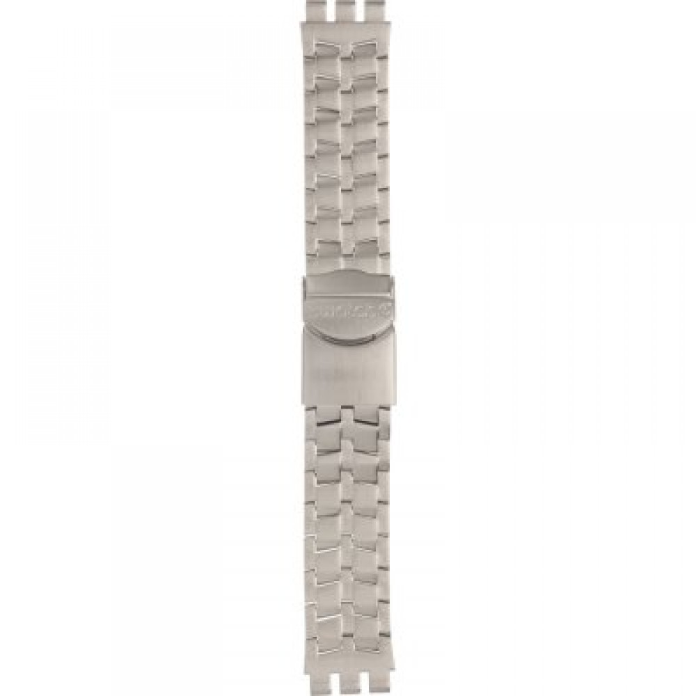 SWATCH Mar Azulo Ασημί Ανοξείδωτο Ατσάλι Μπρασελέ 20mm AYCS490G