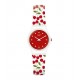 SWATCH LADY WHITE Λουράκι  Σιλικόνης πολύχρωμο 12mm ACLW167