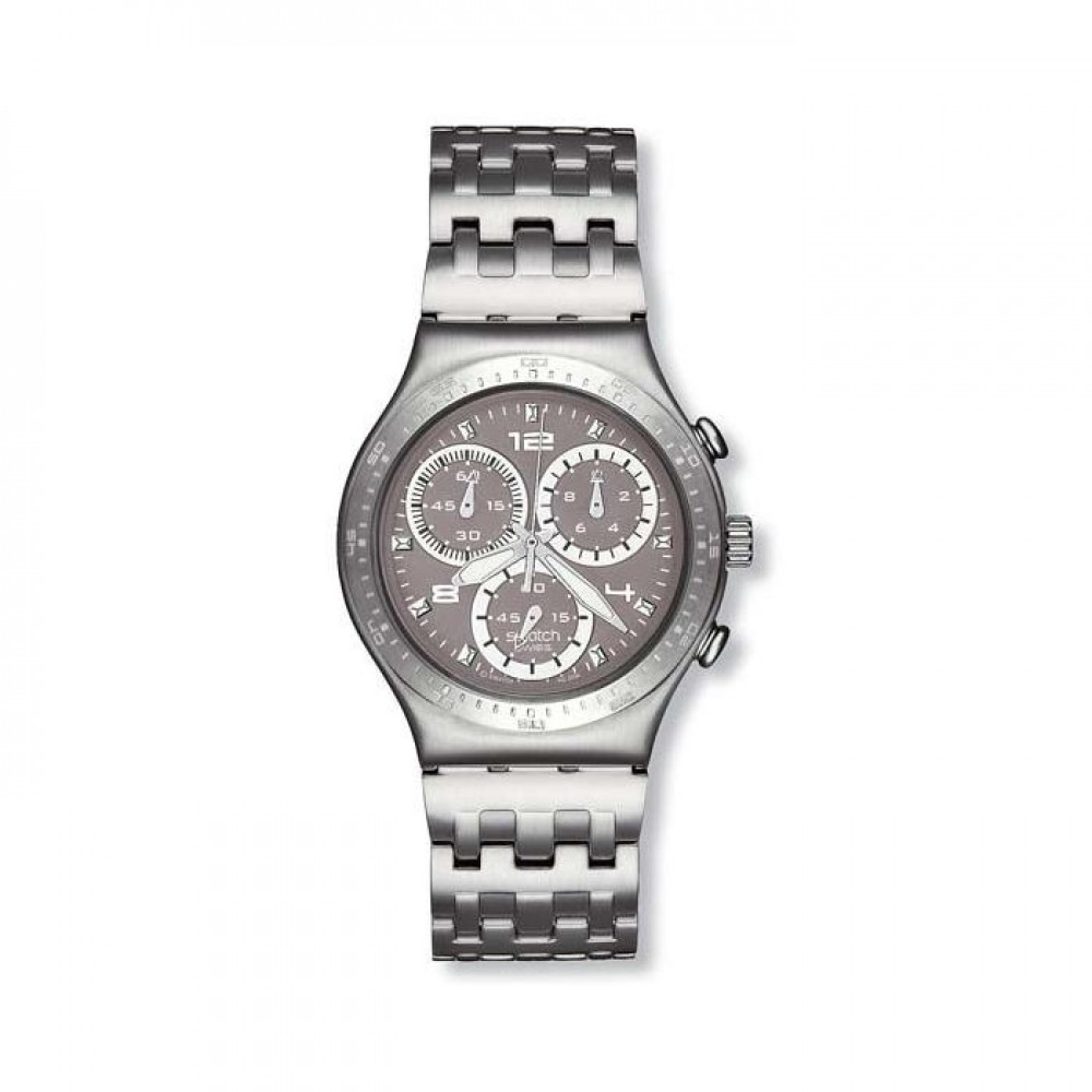 SWATCH G-Ring Ασημί Ανοξείδωτο Ατσάλι Μπρασελέ 20mm AYCS106G