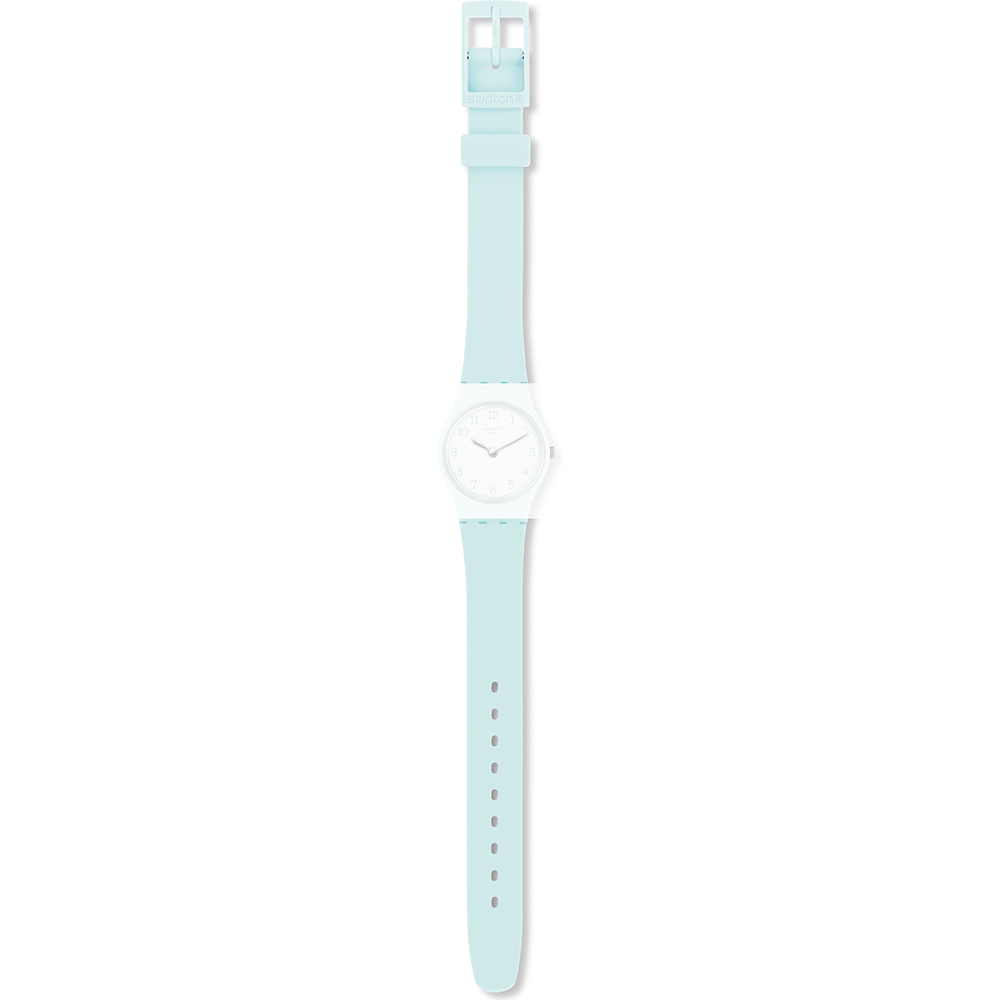 SWATCH GREENBELLE Πράσινο Λουράκι Σιλικόνης  12mm ALG129