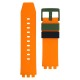 SWATCH FALL-IAGE Λουράκι Πορτοκαλί σιλικόνης 19mm  ASB03G107 