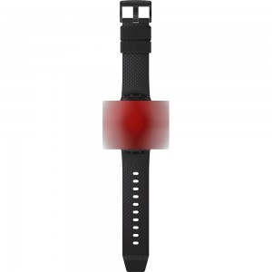 SWATCH MIDNIGHT MODE Λουράκι Μπλε Σιλικόνης 19mm ASB05B111