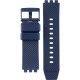 SWATCH INDIGO GLOW Λουράκι Μπλε Σιλικόνης 19mm ASB03B107