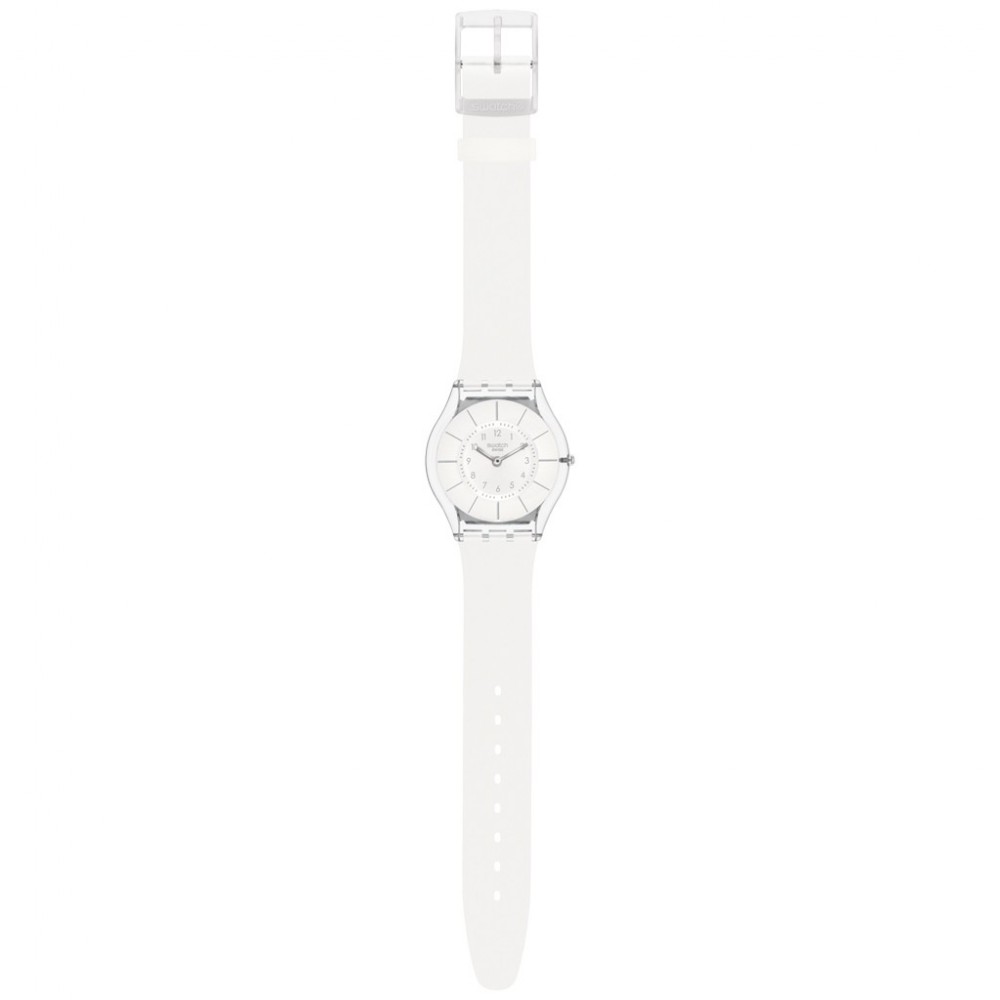 SWATCH WHITE CLASSINESS  Λουράκι  Σιλικόνης Λευκό 16mm ASFK360