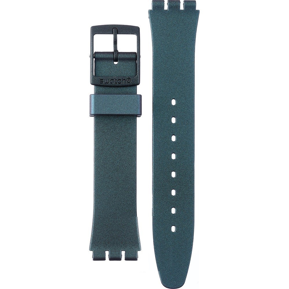SWATCH  DREAMING OF GEMSTONES Λουράκι  Σιλικόνης Μπλε  17mm ASO28N117