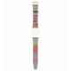 SWATCH  TURNER'S SCARLET SUNSET Λουράκι  Σιλικόνης Πολύχρωμο  17mm ASO28Z106