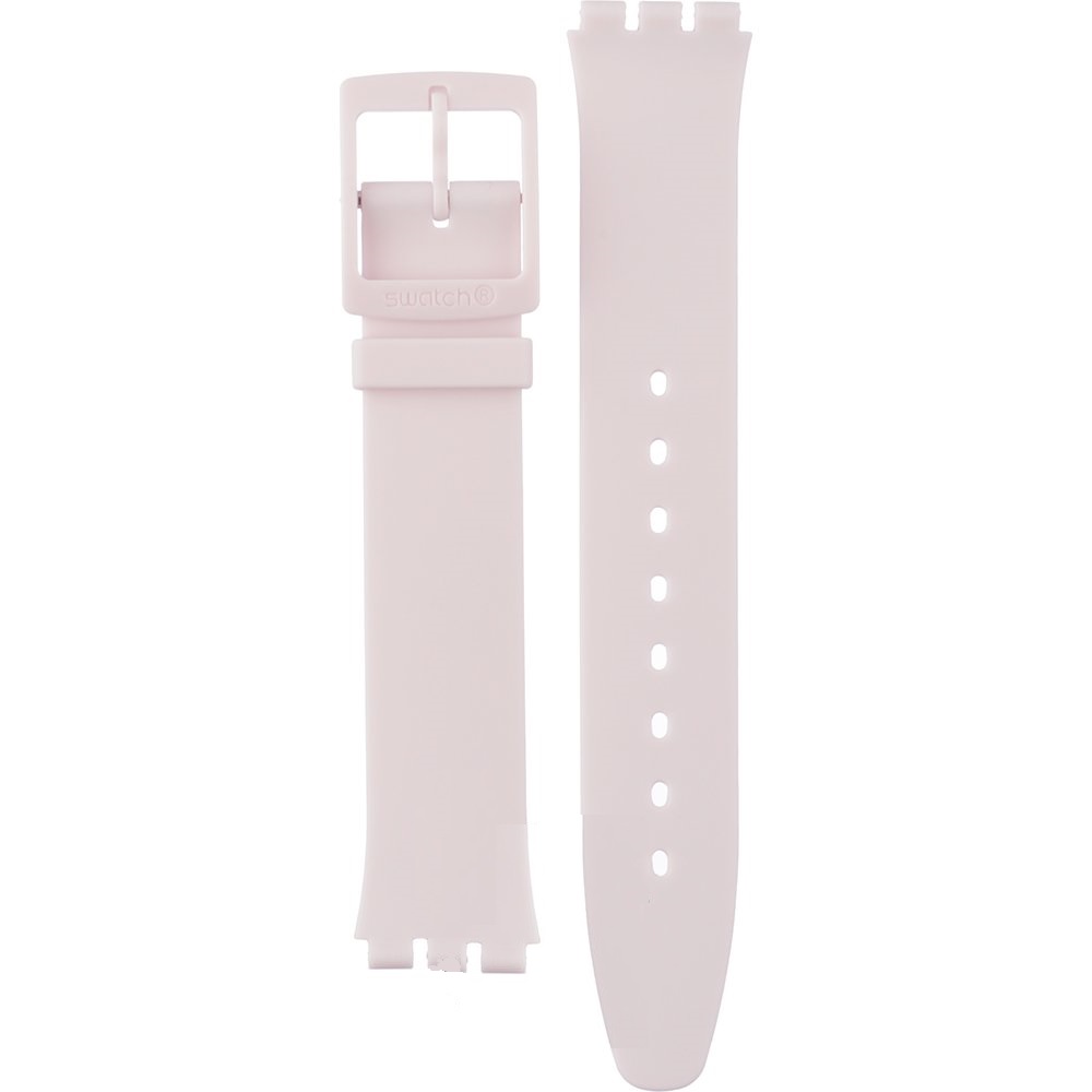 SWATCH CREAMY Ροζ Λουράκι Σιλικόνης 16.5mm ASS08V101