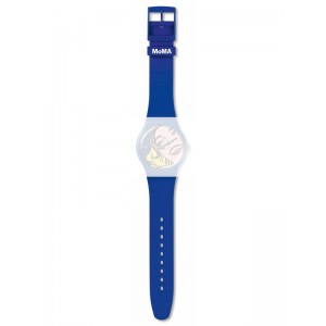 SWATCH GIRL BY ROY LICHTENSTEIN, THE WATCH Μπλε Λουράκι Σιλικόνης 20mm ASUOZ352 SWATCH GIRL BY ROY LICHTENSTEIN, THE WATCH Μπλε Λουράκι Σιλικόνης 20mm ASUOZ352