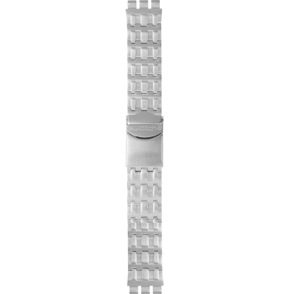 SWATCH G-Ring Ασημί Ανοξείδωτο Ατσάλι Μπρασελέ 20mm AYCS106G