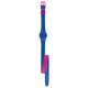 SWATCH BIKO BLOO Λουράκι διπλό Σιλικόνης Μπλε 12mm ALK351C