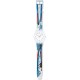 SWATCH SOCCER FAN Πολύχρωμο Λουράκι  Σιλικόνης 17mm AGS133