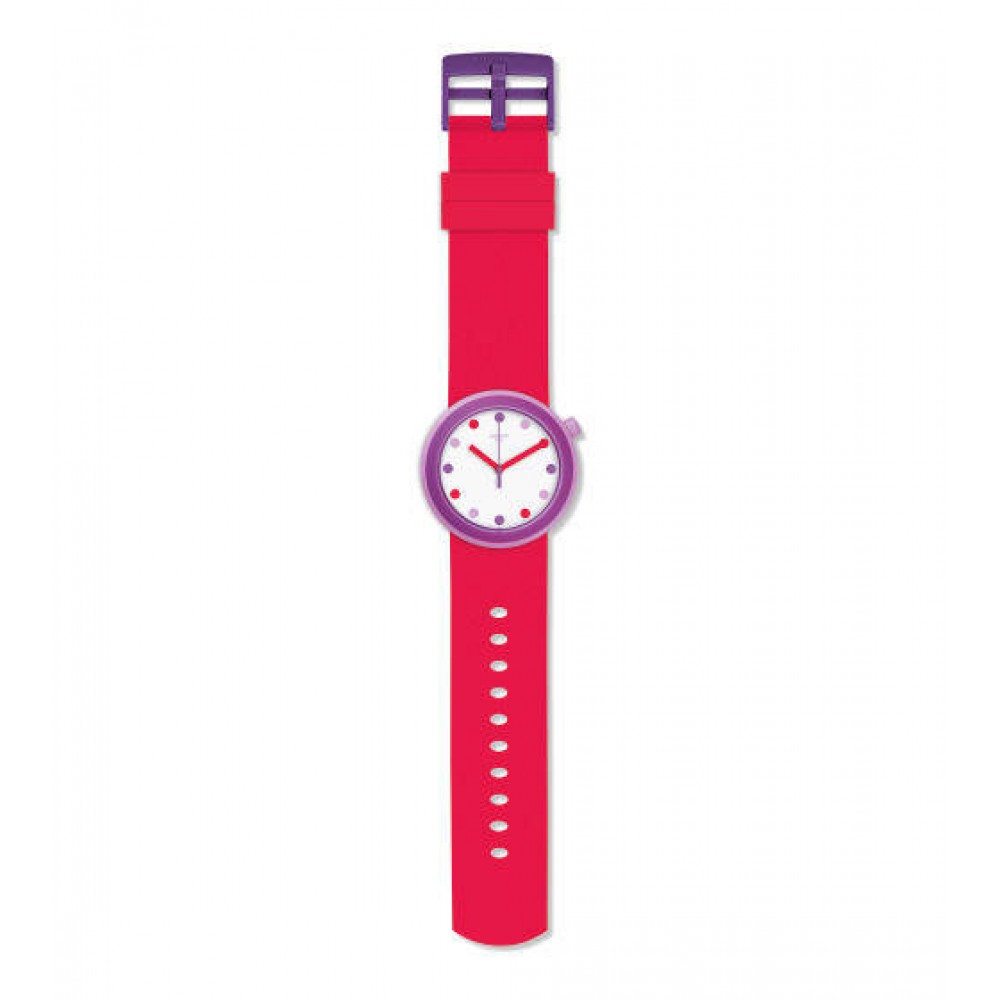 SWATCH POPalicious  Fucshia Rubber Strap PNP100