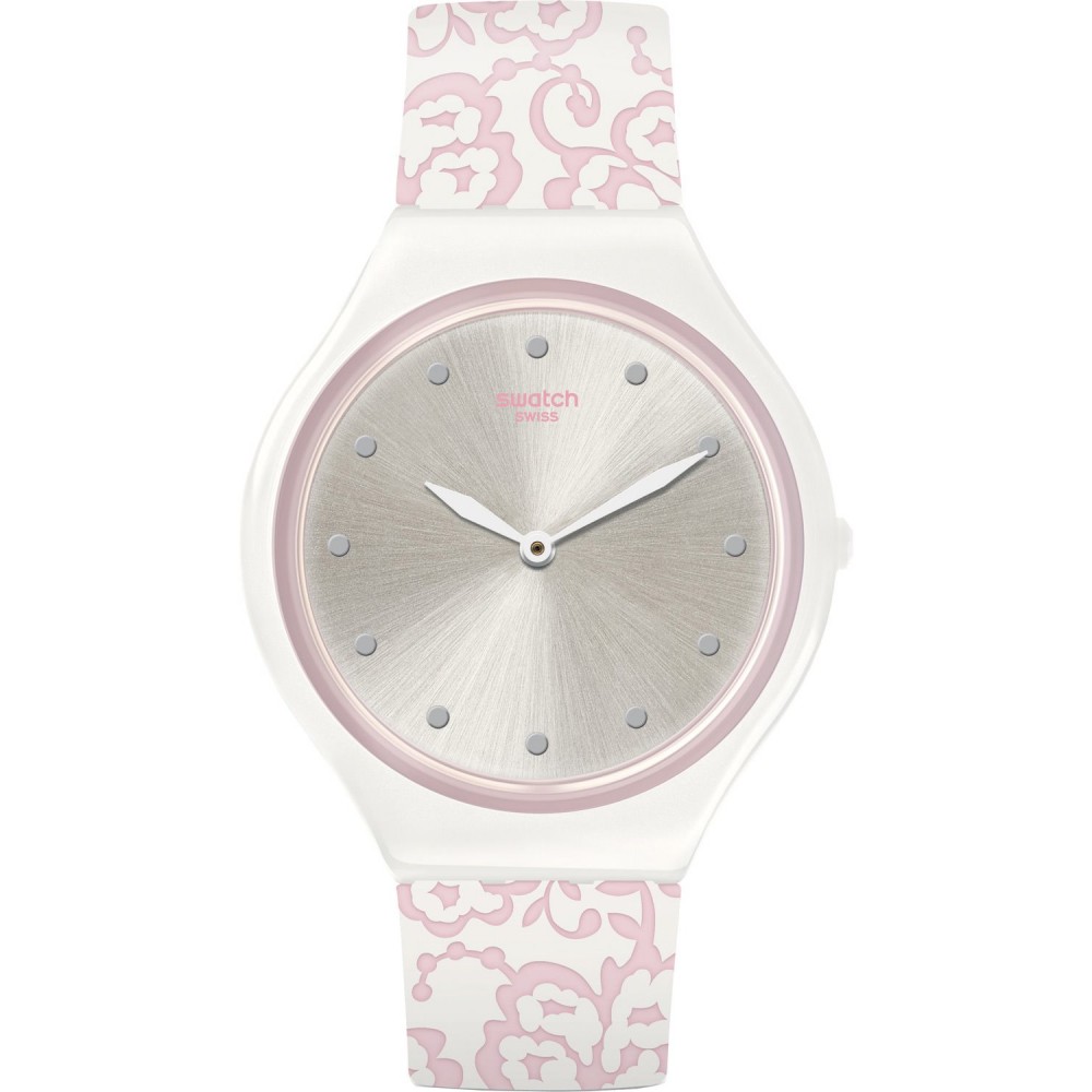 SWATCH SKINDENTELLE Pink silicone strap SVOW102