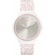 SWATCH SKINDENTELLE Pink silicone strap SVOW102