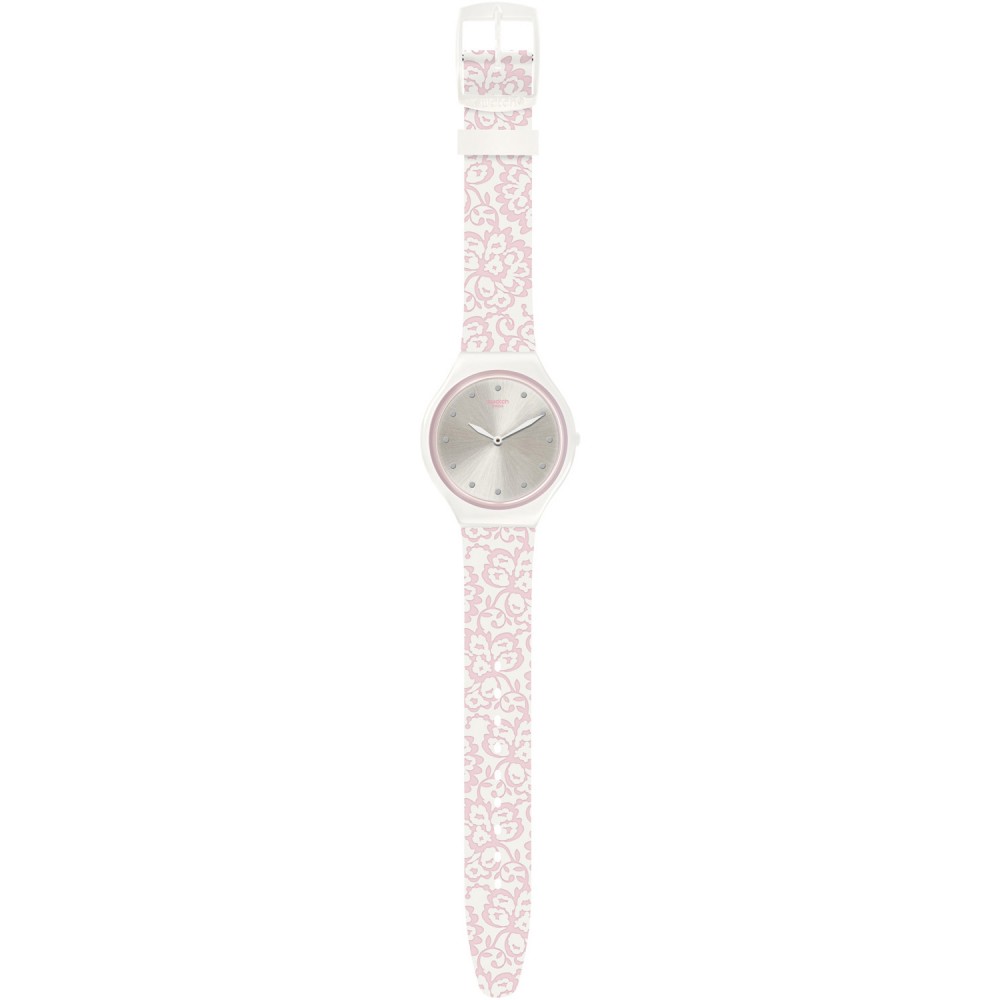 SWATCH SKINDENTELLE Pink silicone strap SVOW102