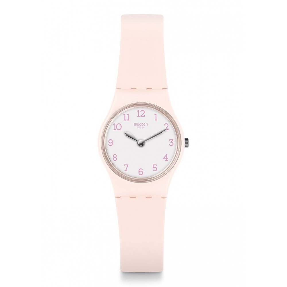 SWATCH PINKBELLE Pink Rubber Strap LP150