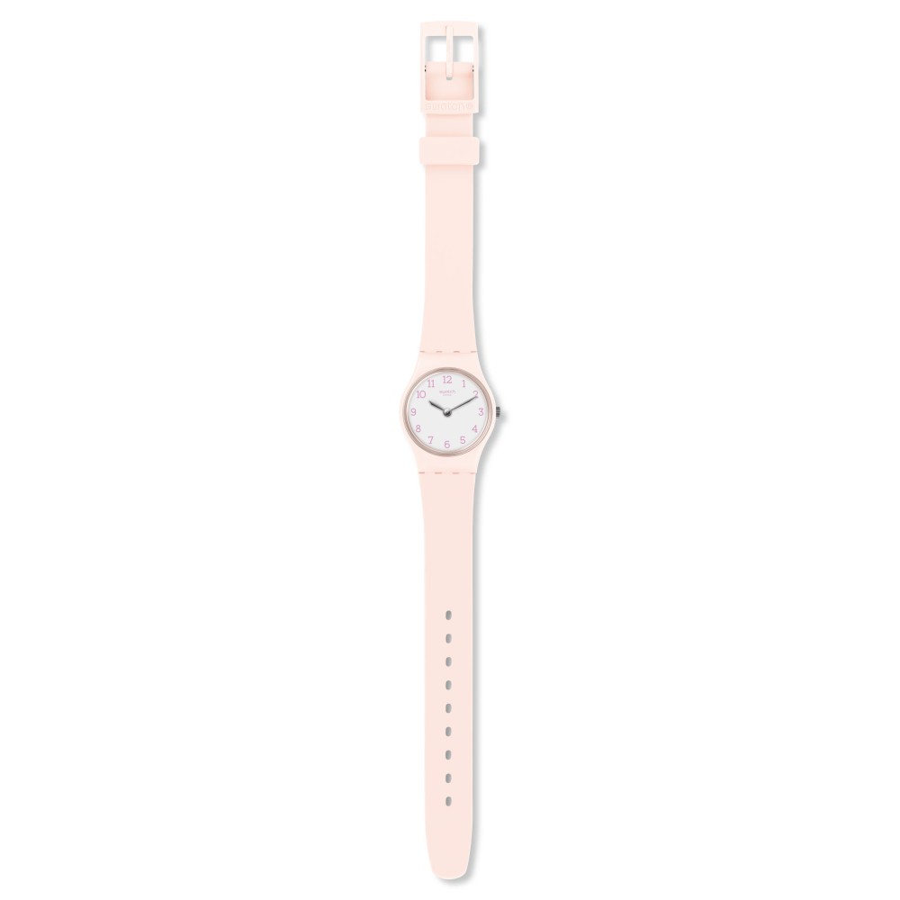 SWATCH PINKBELLE Pink Rubber Strap LP150
