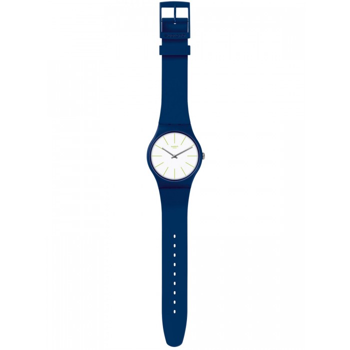SWATCH BLUESOUNDS Μπλε Καουτσούκ Λουρί SUON127 