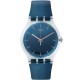 SWATCH Encrier Blue silicone strap SUOK126