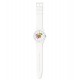 SWATCH CANDINETTE White Cilicone Strap SUOW148