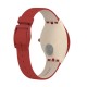 SWATCH SKINHOT Red synthetic leather strap SVUR100