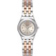 SWATCH MINIMIX Ρολόι Ασημί & Ροζ χρυσό Ανοξείδωτο Ατσάλι Μπρασελέ YSS308G