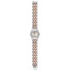 SWATCH MINIMIX Ρολόι Ασημί & Ροζ χρυσό Ανοξείδωτο Ατσάλι Μπρασελέ YSS308G