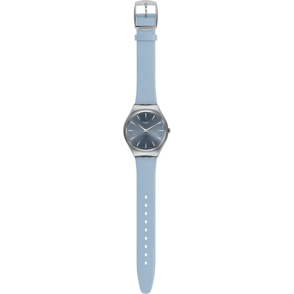 SWATCH SKINDREAM Women's watch Light Blue leather strap SYXS118 SWATCH SKINDREAM Women's watch Light Blue leather strap SYXS118