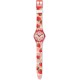 SWATCH TOILE FRAISEE Ladies-kids watch watch Multicolor Silicone Strap GR177
